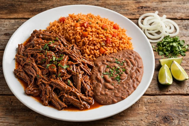 Birria Plate.