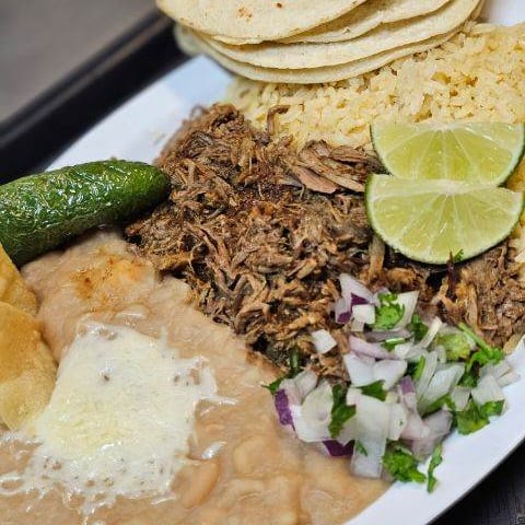 Birria Plate.